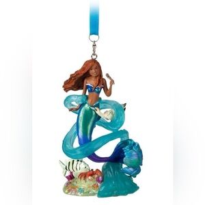 The Little Mermaid ARIEL Sketchbook Ornament Live Action Film Disney Decor NEW